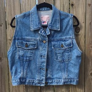 Vintage Denim Vest